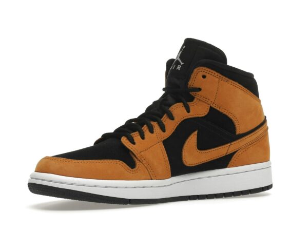 Zapatillas Air Jordan 1 Mid Desert Ochre de piel para mujer – DB5453-700