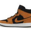 Zapatillas Air Jordan 1 Mid Desert Ochre de piel para mujer – DB5453-700