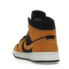 Zapatillas Air Jordan 1 Mid Desert Ochre de piel para mujer – DB5453-700