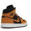 Zapatillas Air Jordan 1 Mid Desert Ochre de piel para mujer – DB5453-700