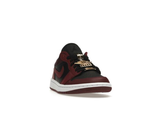 Air Jordan 1 Low para mujer, color negro remolacha oscuro, DB6491-600