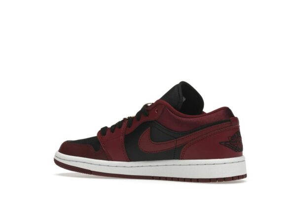 Air Jordan 1 Low para mujer, color negro remolacha oscuro, DB6491-600
