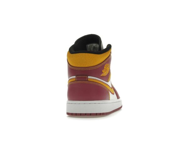 Zapatillas Air Jordan 1 Mid Día de los Muertos DC0350-100 blancas/fucsia-naranja-negras