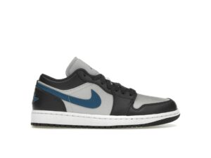 Jordan 1 Low Antracita Azul Industrial para Mujer DC0774-040