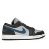 Jordan 1 Low Antracita Azul Industrial para Mujer DC0774-040