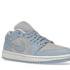Jordan 1 Low Football Gris Aluminio (Mujer) – DC0774-050