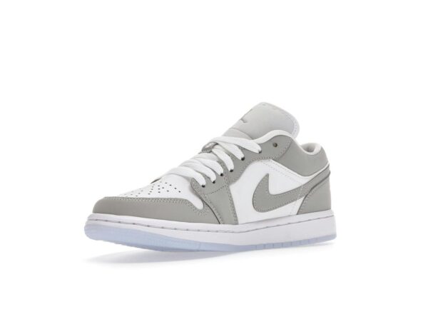 DC0774-105_15 S1 Zapatillas Jordan 1 Low Wolf Grey DC0774-105 para mujer, color blanco/gris lobo