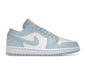 Jordan 1 Low Blanco Azul Hielo (Mujer) – DC0774-141