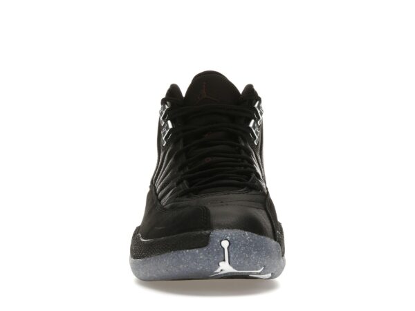 Air Jordan 12 Retro Utility DC1062-006 Cuero negro y suela Nike Grind