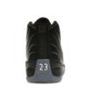Air Jordan 12 Retro Utility DC1062-006 Cuero negro y suela Nike Grind