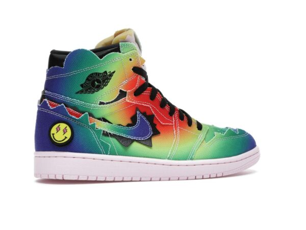 DC3481-900_35 S1 Zapatillas Air Jordan 1 Retro High J Balvin con efecto tie-dye DC3481-900