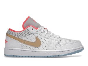 Jordan 1 Low SE de piel color sésamo blanco para mujer – DC9509-100