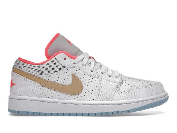 Jordan 1 Low SE de piel color sésamo blanco para mujer – DC9509-100
