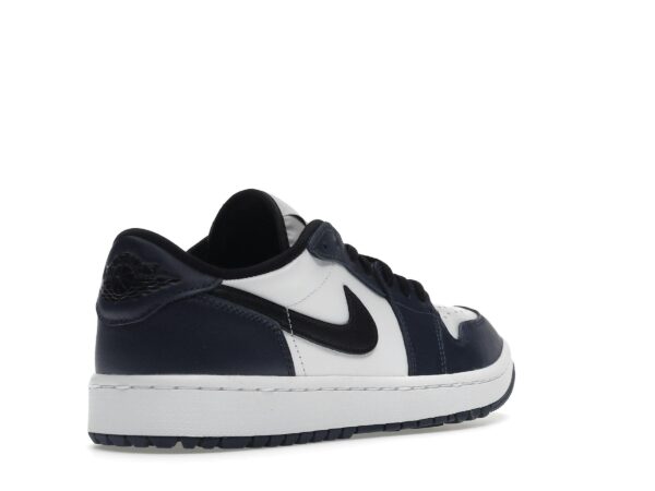 Jordan 1 Retro Low Golf Shoes – Cuero azul marino medianoche – DD9315-104