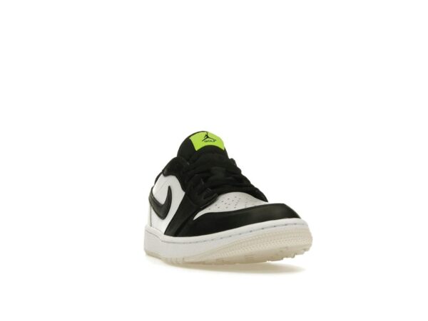Jordan 1 Retro Low Golf Phantom Volt DD9315-108 Zapatillas de golf blancas y negras