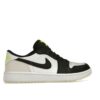 Jordan 1 Retro Low Golf Phantom Volt DD9315-108 Zapatillas de golf blancas y negras