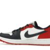 Jordan 1 Retro Low Golf Shoes – Blanco/Obsidiana/Rojo Universitario – DD9315-113