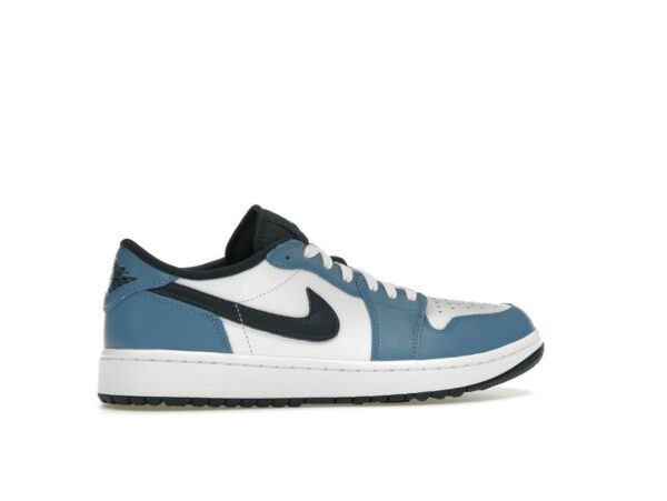 Jordan 1 Low Golf Shoes White Aegean Storm DD9315-115