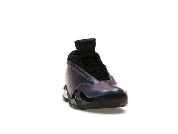 Jordan 14 Retro Love Letter para mujer DH4121-300 Verde azulado mineral plateado metalizado