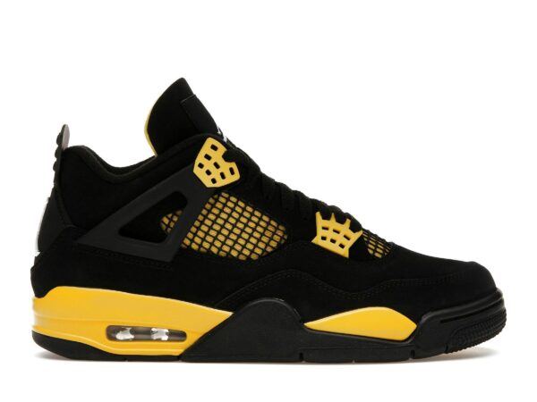 Air Jordan 4 Retro Thunder (2023) – Negro/Amarillo Tour – DH6927-017