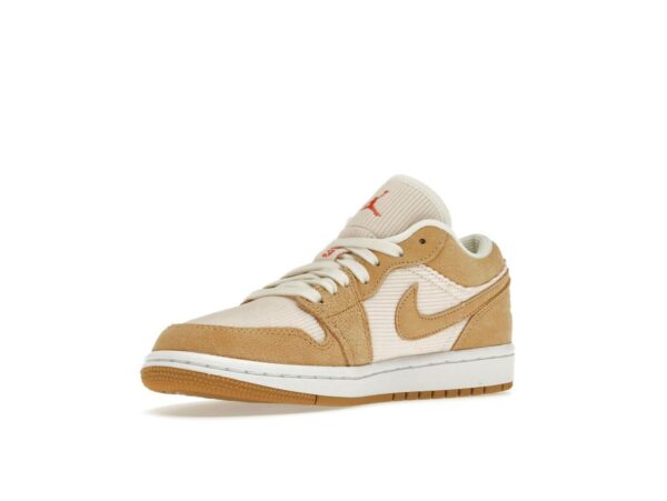 Zapatillas Air Jordan 1 Low SE Twine de pana naranja cuarzo para mujer DH7820-700