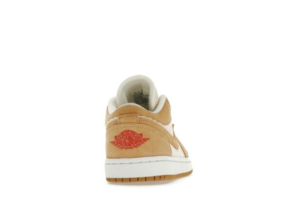 Zapatillas Air Jordan 1 Low SE Twine de pana naranja cuarzo para mujer DH7820-700