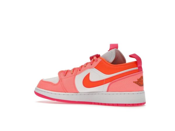 Jordan 1 Low Utility GS Blanco Naranja Rosa DJ0530-801