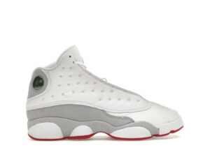 Zapatillas Air Jordan 13 Retro Wolf Grey (GS) – Ante – Blanco/Gris/Rojo – DJ3003-160