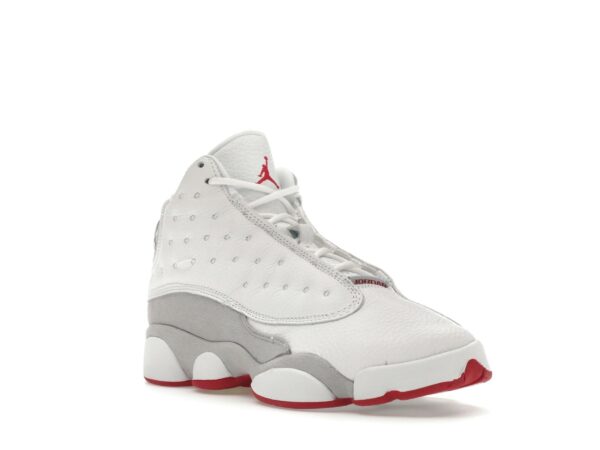 Zapatillas Air Jordan 13 Retro Wolf Grey (GS) – Ante – Blanco/Gris/Rojo – DJ3003-160