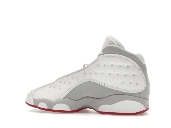 Zapatillas Air Jordan 13 Retro Wolf Grey (GS) – Ante – Blanco/Gris/Rojo – DJ3003-160