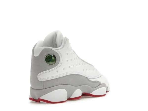 Zapatillas Air Jordan 13 Retro Wolf Grey (GS) – Ante – Blanco/Gris/Rojo – DJ3003-160
