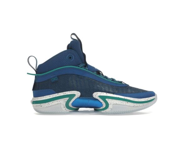 Jordan 36 SE Luka Doncic PE DJ4483-400 Azul Jay Blanco Mardi Gras