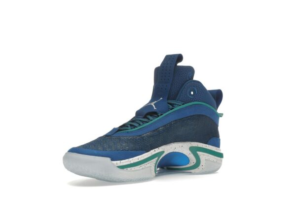 Jordan 36 SE Luka Doncic PE DJ4483-400 Azul Jay Blanco Mardi Gras