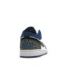 Zapatillas Air Jordan 1 Low SE True Blue DM1199-140 de ante blanco, gris y negro