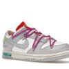 DM1602-101_05 Nike Dunk Low Off-White Lote 45 – DM1602-101 – Vela/Gris neutro/Magenta