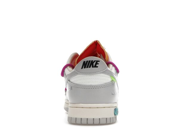 DM1602-101_28 Nike Dunk Low Off-White Lote 45 – DM1602-101 – Vela/Gris neutro/Magenta