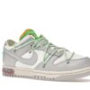 Nike Dunk Low Off-White Lote 7 – DM1602-108 – Vela/Gris neutro/Verde vapor
