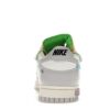 Nike Dunk Low Off-White Lote 7 – DM1602-108 – Vela/Gris neutro/Verde vapor