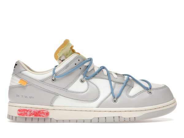 Nike Dunk Low Off-White Lote 5 – DM1602-113 – Gris neutro/Vela