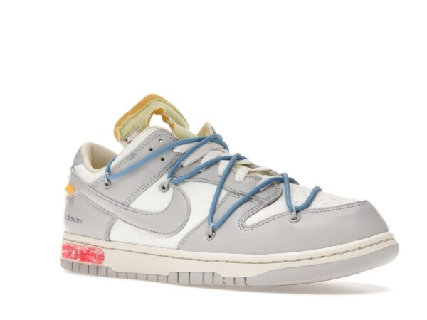 Nike Dunk Low Off-White Lote 5 – DM1602-113 – Gris neutro/Vela