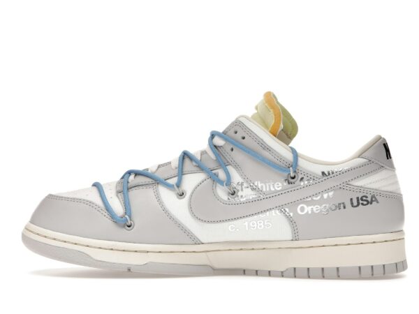 Nike Dunk Low Off-White Lote 5 – DM1602-113 – Gris neutro/Vela