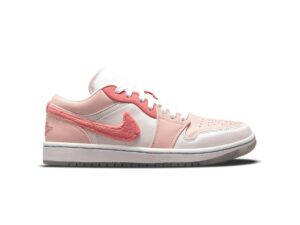 Jordan 1 Low SE Mighty Swooshers Rosa para Mujer DM5443-666