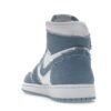Zapatillas Air Jordan 1 Retro High OG Denim para mujer – Blanco/Azul Desgastado/Dorado Metalizado – DM9036-104