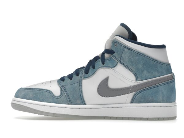 Air Jordan 1 Mid Azul Francés Rojo Fuego – DN3706-401