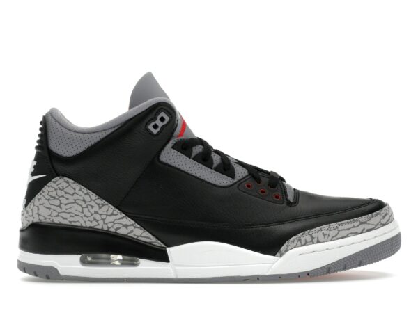 Jordan 3 Retro OG Black Cement (2024) – DN3707-010 – Zapatillas deportivas para hombre