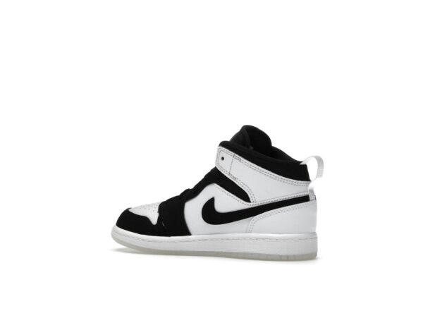 DN4323-100_22 S1 Jordan 1 Mid SE Diamond (PS) Zapatillas preescolares – Blanco/Multicolor/Negro – DN4323-100