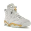 Jordan 6 Retro Craft Paris Olympics - Zapatillas para mujer - Platino puro/Azul glaciar/Oro metalizado - DQ4914-074