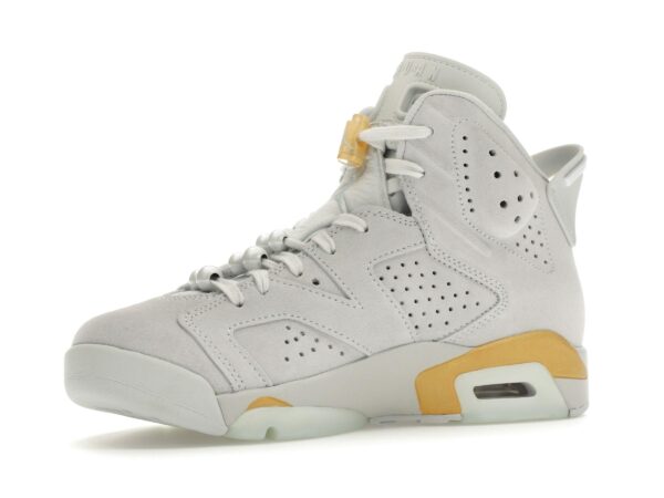 Jordan 6 Retro Craft Paris Olympics - Zapatillas para mujer - Platino puro/Azul glaciar/Oro metalizado - DQ4914-074