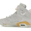 Jordan 6 Retro Craft Paris Olympics - Zapatillas para mujer - Platino puro/Azul glaciar/Oro metalizado - DQ4914-074