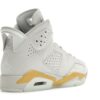Jordan 6 Retro Craft Paris Olympics - Zapatillas para mujer - Platino puro/Azul glaciar/Oro metalizado - DQ4914-074